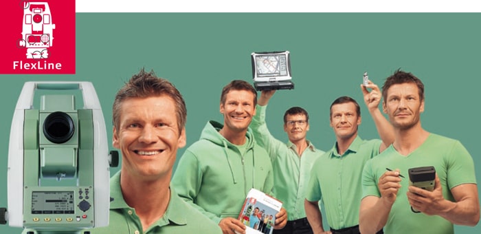 máy toàn đạc điện tử Leica FlexLine TS02