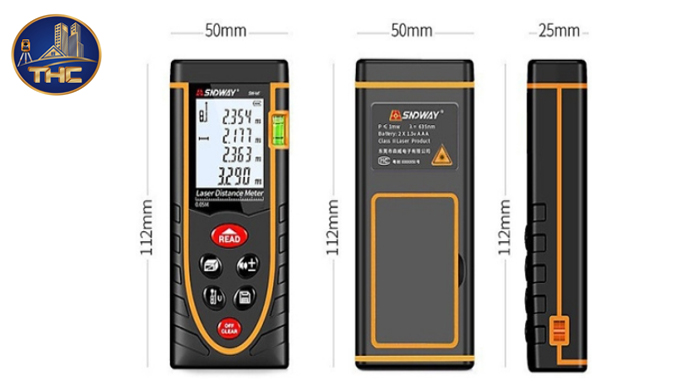 Thước đo khoảng cách bằng laser SNDWAY 70m