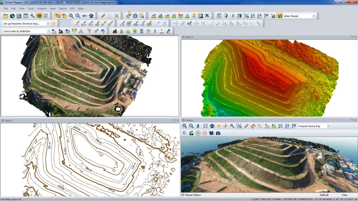 Tải phần mềm Global Mapper