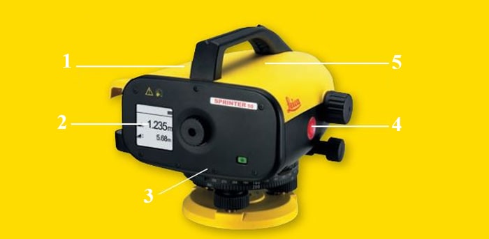 Tổng quan máy thủy bình Leica Sprinter 50M