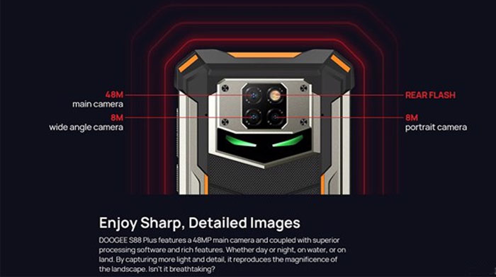 Điện thoại doogee s88 plus