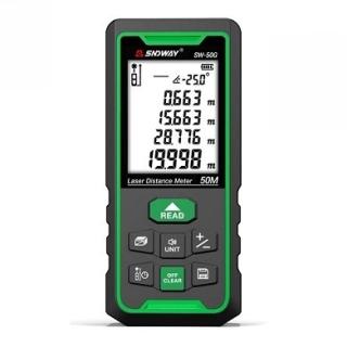 Máy Đo Khoảng Cách Bằng Laser Xanh SNDWAY SW-50G